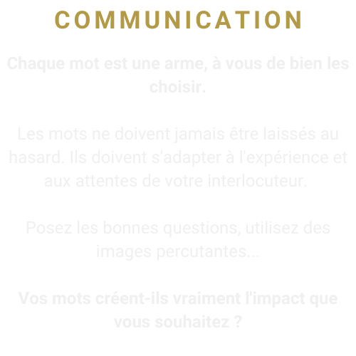 Communication efficace en coaching commercial